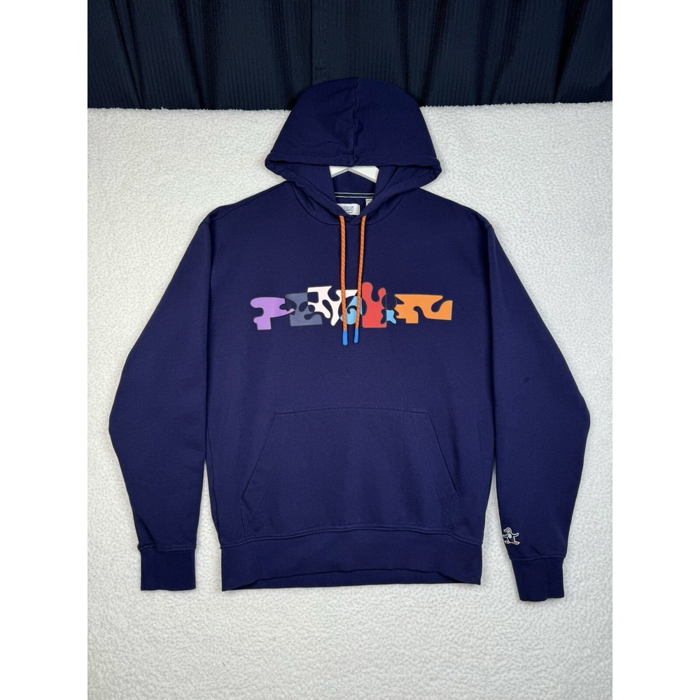 Penguin x Jethro Haynes Logo Hoodie - Men's XS - Navy Blue